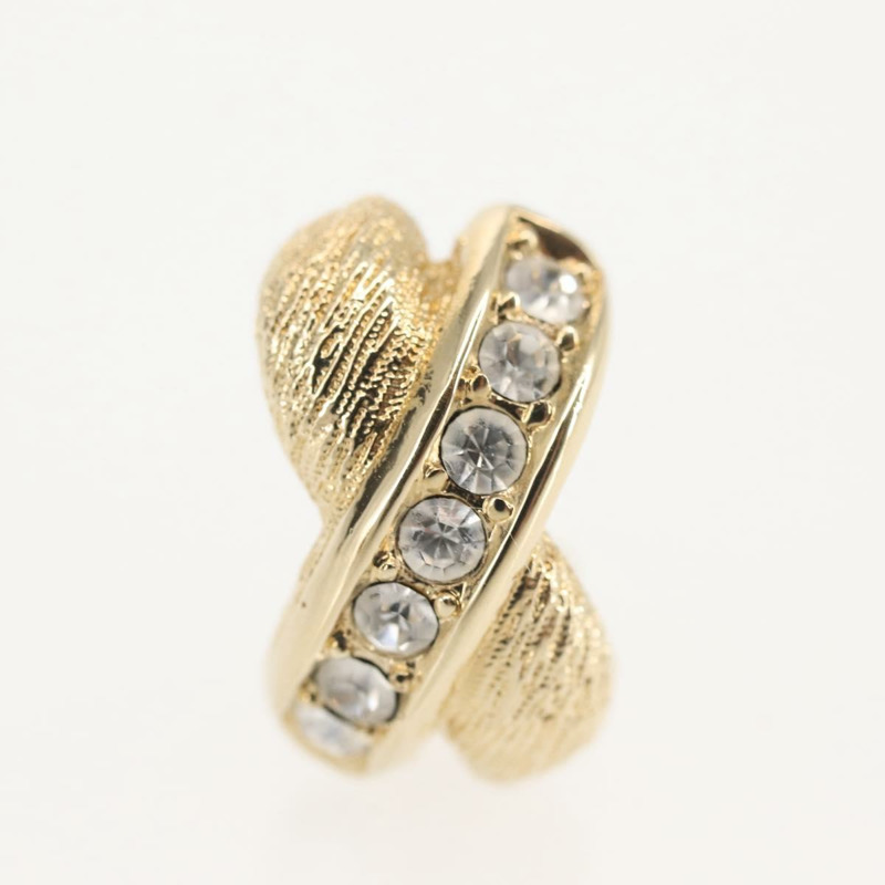 【日本直送】Christian Dior 耳環 金屬 金 Auth 144696-5