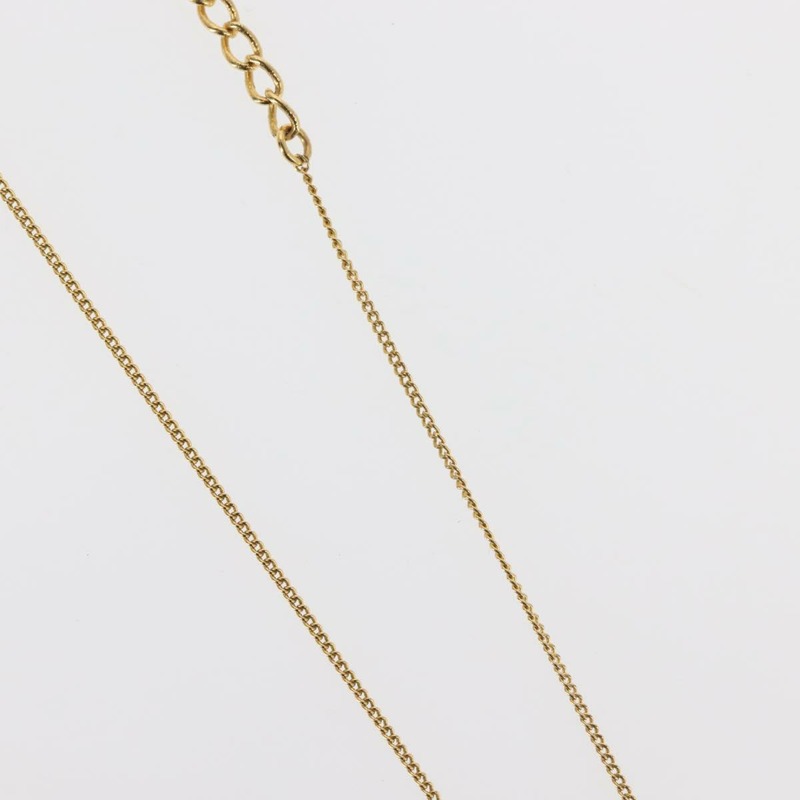 【日本直送】Christian Dior 項鍊 金屬 金 Auth 144689-5