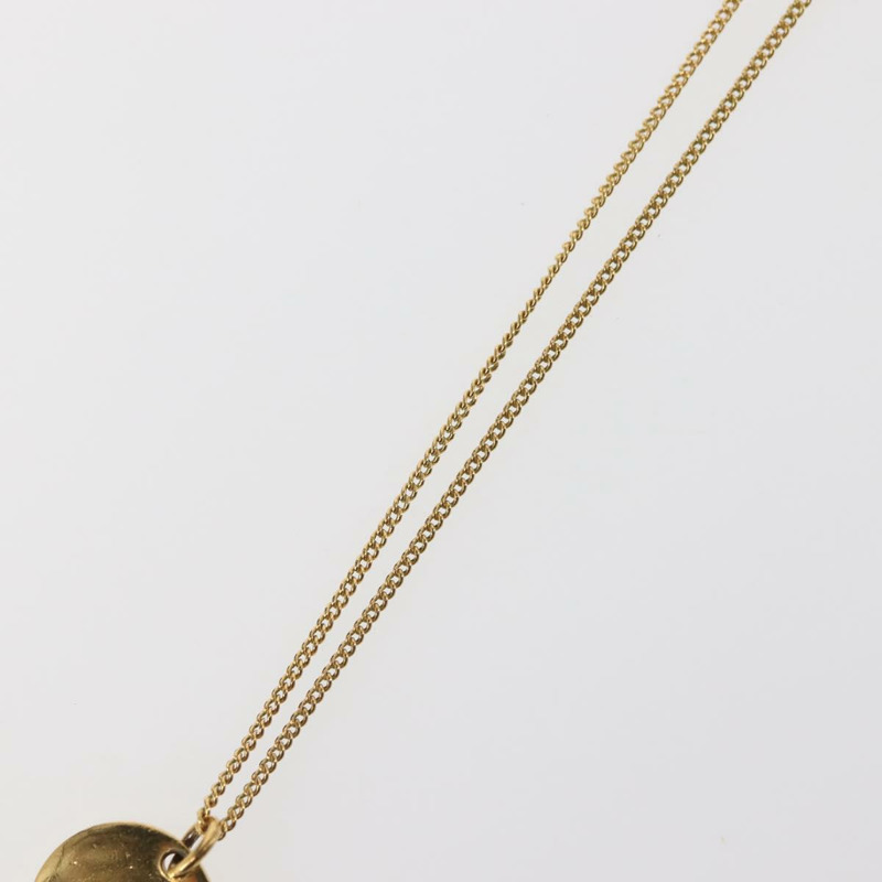【日本直送】Christian Dior 項鍊 金屬 金 Auth 144689-9