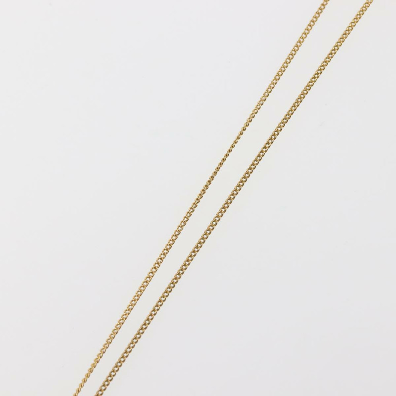 【日本直送】Christian Dior 項鍊 金屬 金 Auth 144689-10