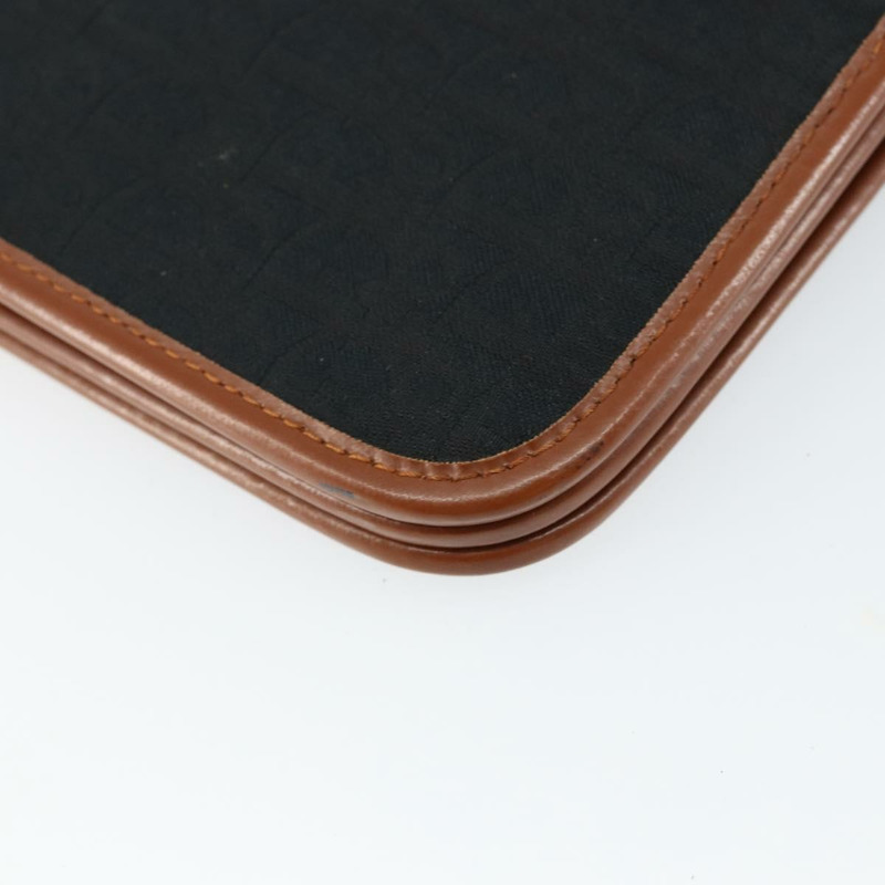 【日本直送】Christian Dior Trotter帆布鏈條單肩包 黑色 金色 正品 144627-14