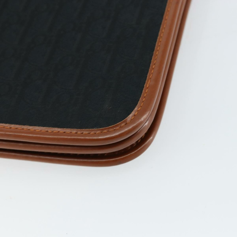 【日本直送】Christian Dior Trotter帆布鏈條單肩包 黑色 金色 正品 144627-15