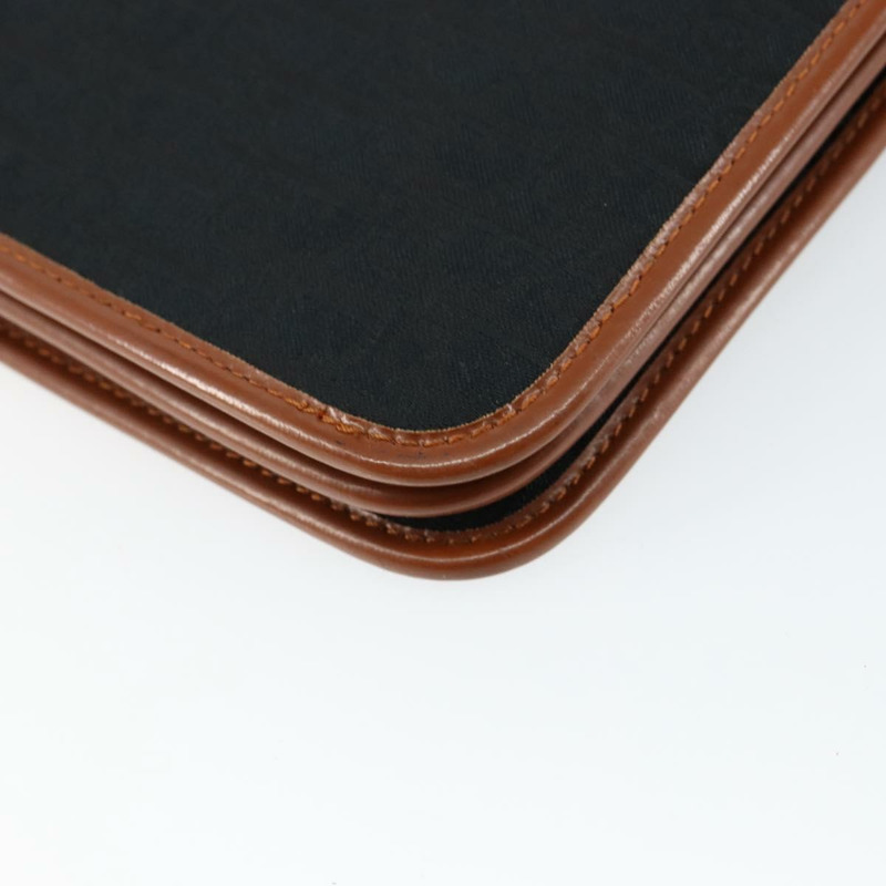 【日本直送】Christian Dior Trotter帆布鏈條單肩包 黑色 金色 正品 144627-16