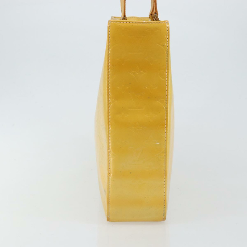 【日本直送】路易威登 Monogram Vernis Columbus 灰色手提包 M91028 LV Auth 145223-3