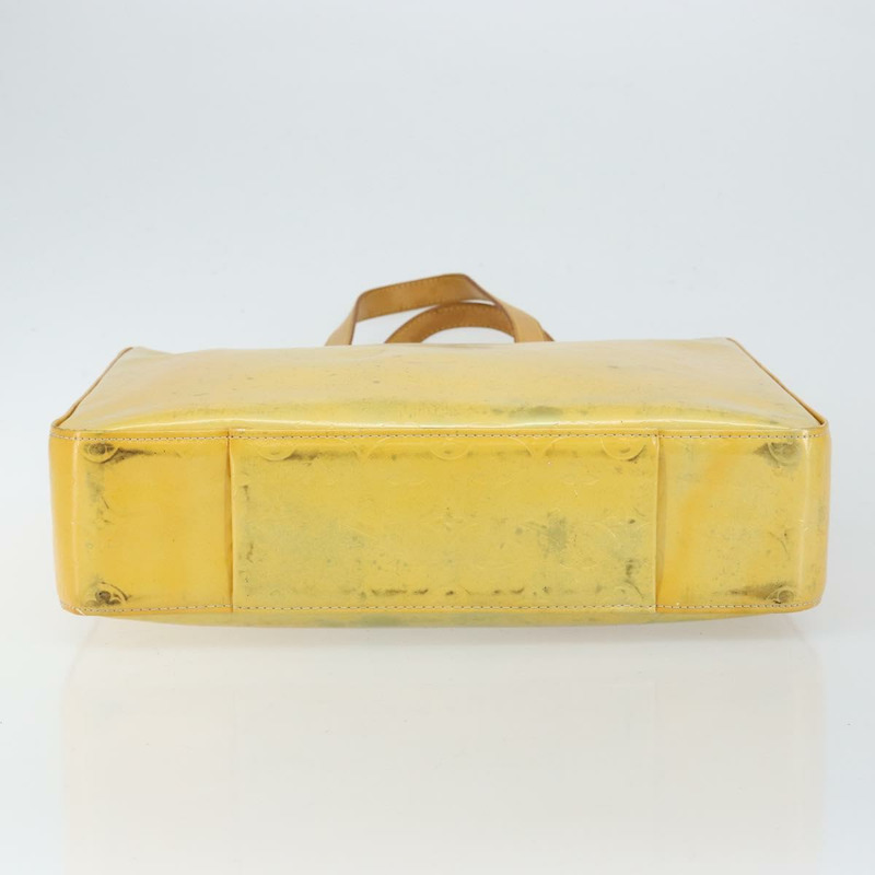 【日本直送】路易威登 Monogram Vernis Columbus 灰色手提包 M91028 LV Auth 145223-4