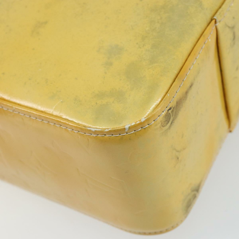 【日本直送】路易威登 Monogram Vernis Columbus 灰色手提包 M91028 LV Auth 145223-15