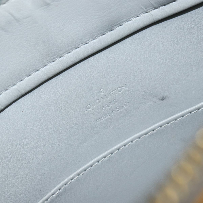 【日本直送】路易威登 Monogram Vernis Columbus 灰色手提包 M91028 LV Auth 145223-17