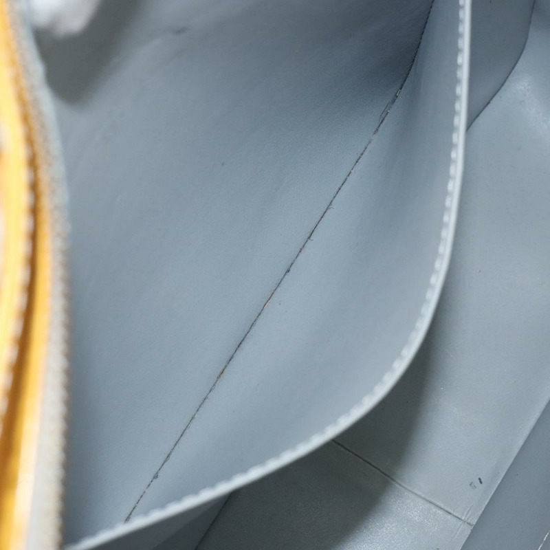 【日本直送】路易威登 Monogram Vernis Columbus 灰色手提包 M91028 LV Auth 145223-20