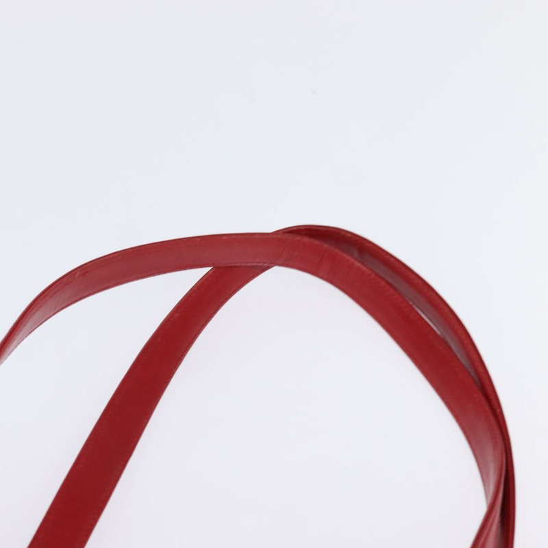 【日本直送】GUCCI 竹節肩背包 皮革 紅色 金色 正品 145209-13