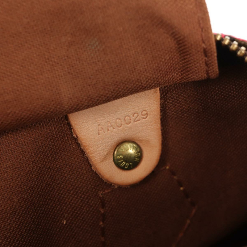 【日本直送】路易威登 Monogram Graffiti Speedy 30 手提包 粉紅色 M93704 LV Auth 145265A-10