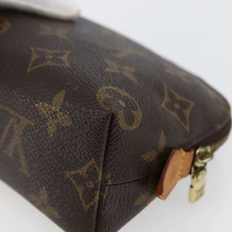 【日本直送】路易威登 Monogram Pochette 化妝包 PM M43998 LV Auth 145239-14