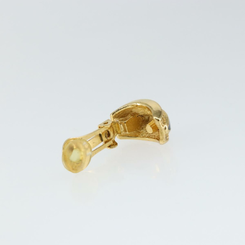 【日本直送】Christian Dior 耳環 金屬 金 Auth 144695-7