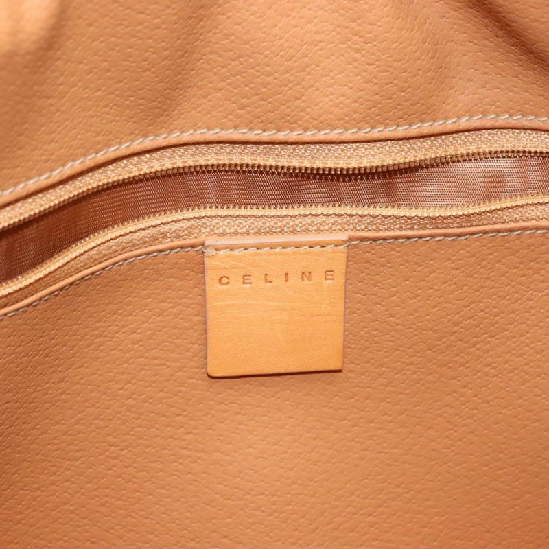 【日本直送】CELINE Macadam帆布商務包 PVC棕色金色 正品 ep10631-16