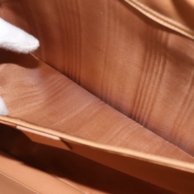 【日本直送】CELINE Macadam帆布商務包 PVC棕色金色 正品 ep10631-19