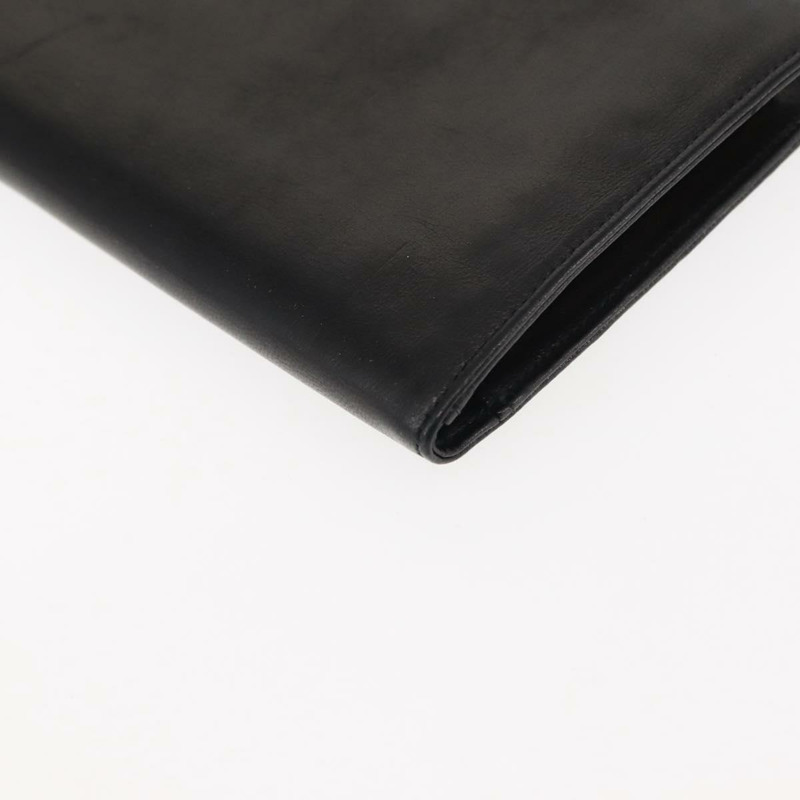 【日本直送】香奈兒長錢包，羊皮材質，黑色，CC標誌，正品 am9206-15