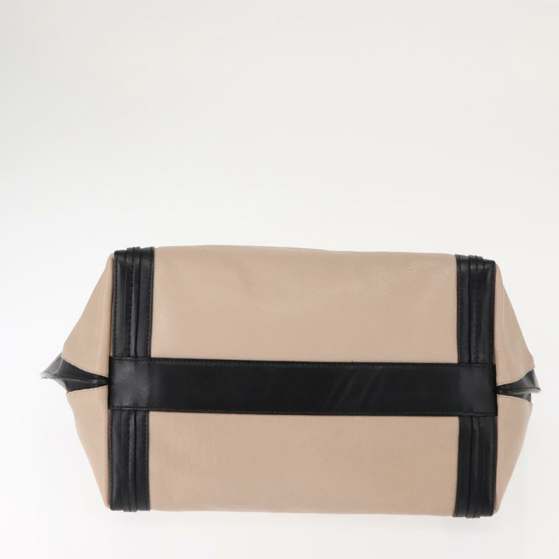 【日本直送】Chloe Alison 手提包 皮革 粉紅色 黑色 正品 am9218-4