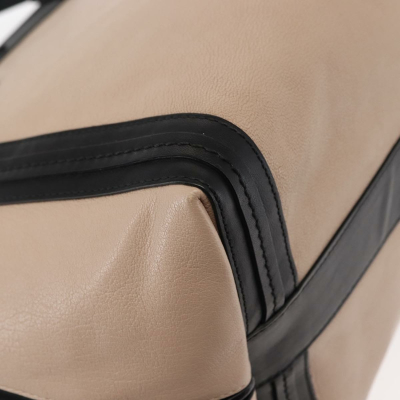 【日本直送】Chloe Alison 手提包 皮革 粉紅色 黑色 正品 am9218-14