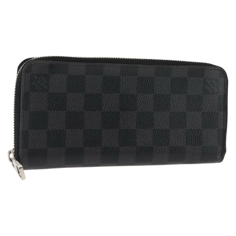 【日本直送】路易威登 Damier Graphite Zippy 錢包筆電 N63095 LV Auth am9286-0