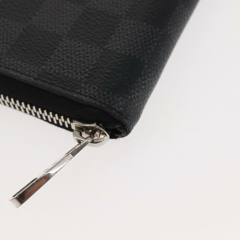 【日本直送】路易威登 Damier Graphite Zippy 錢包筆電 N63095 LV Auth am9286-14