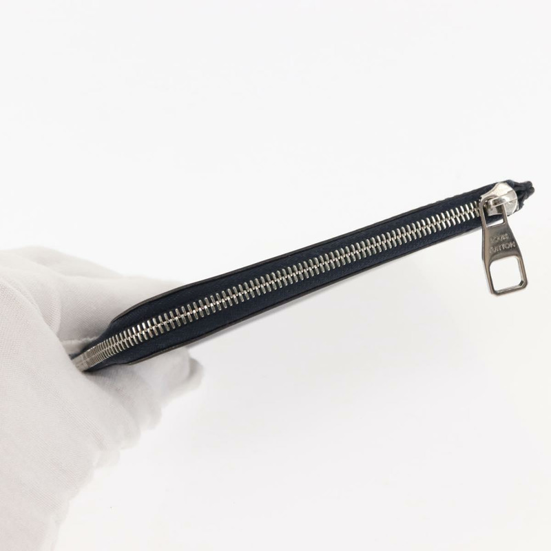 【日本直送】路易威登 Epi Porte Monnaie 近乎完好零錢包 Andigo 藍色 LV 正品 am9281-4