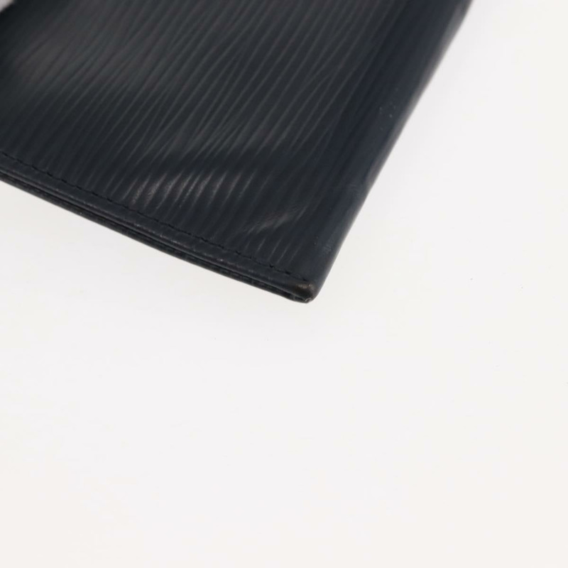 【日本直送】路易威登 Epi Porte Monnaie 近乎完好零錢包 Andigo 藍色 LV 正品 am9281-6