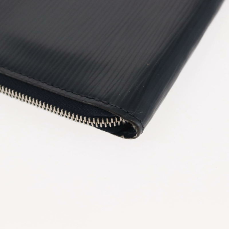 【日本直送】路易威登 Epi Porte Monnaie 近乎完好零錢包 Andigo 藍色 LV 正品 am9281-14