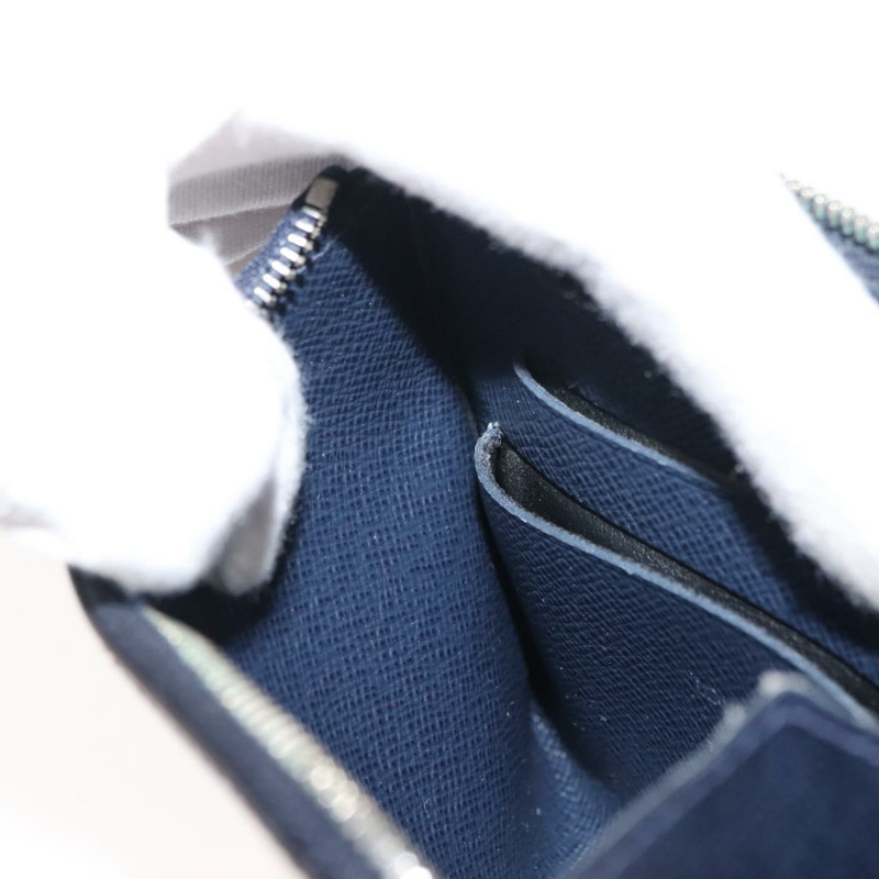 【日本直送】路易威登 Epi Porte Monnaie 近乎完好零錢包 Andigo 藍色 LV 正品 am9281-16