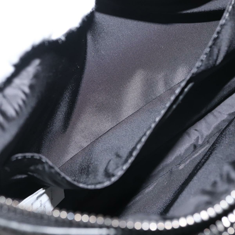 【日本直送】VERSACE 黑色真皮斜背包 Auth am9243-22