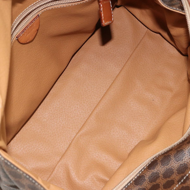 【日本直送】CELINE Macadam帆布手提包 PVC棕色金色 正品 146433-10