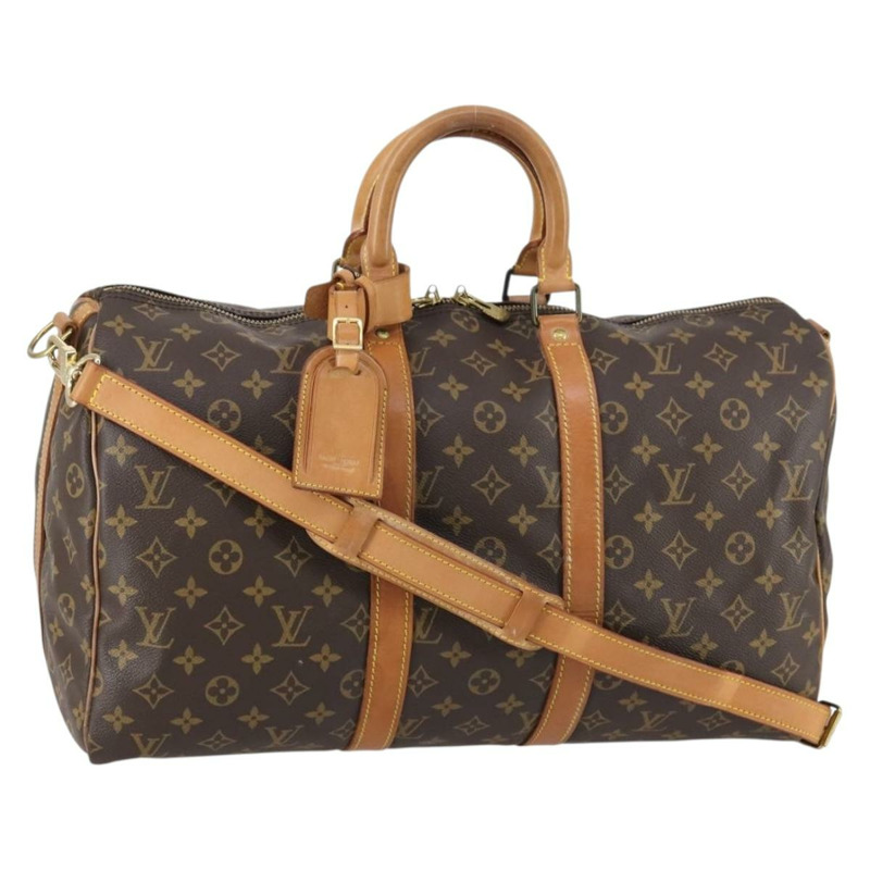 【日本直送】路易威登 Monogram Keepall Bandouliere 45 波士頓包 M41418 LV Auth 146408-0