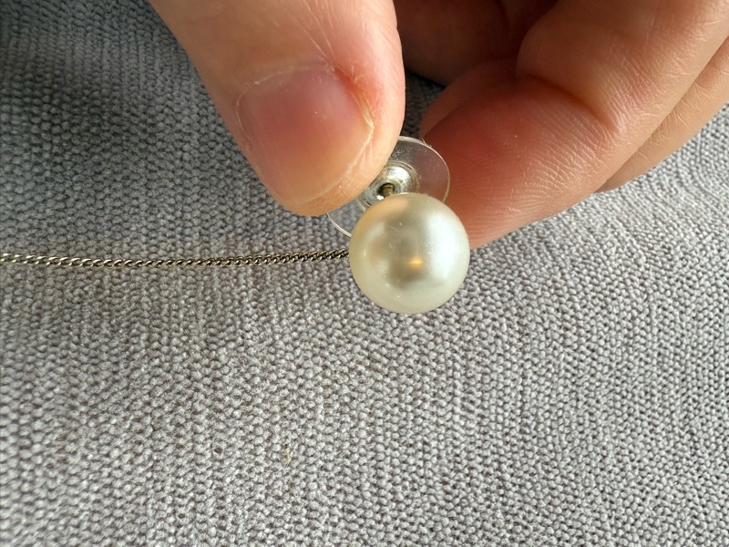 經典珍珠香奈兒耳環-20