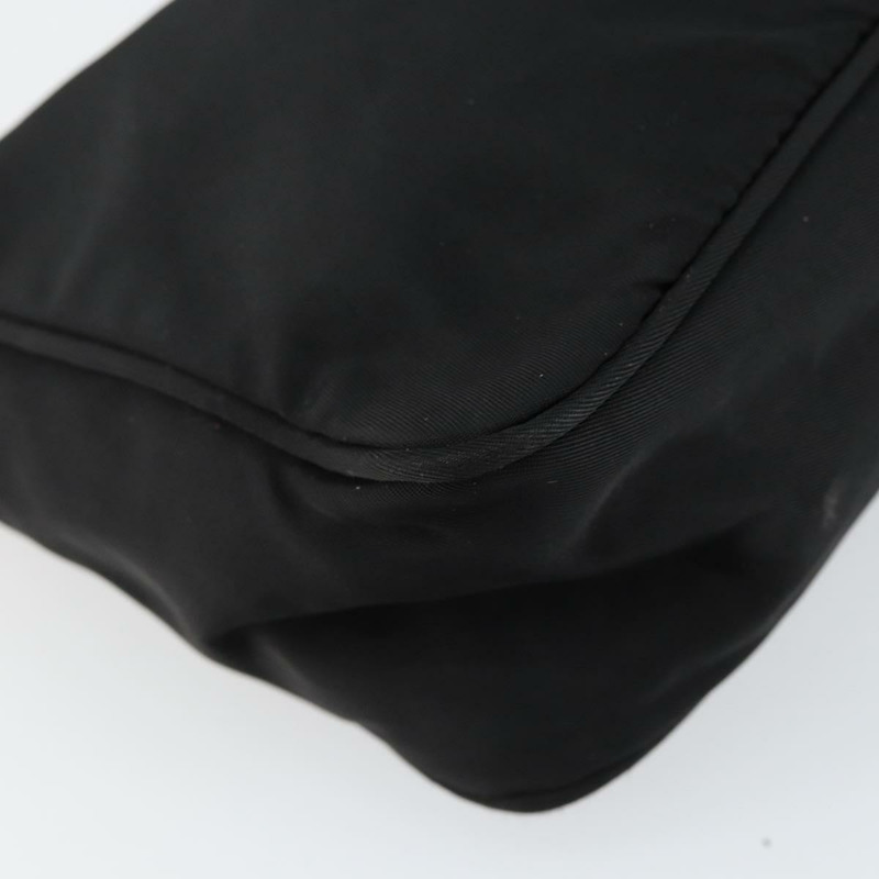 【日本直送】PRADA 尼龍手提包 黑色 銀色 正品 am9354-13