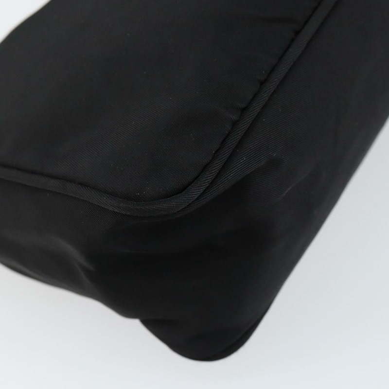 【日本直送】PRADA 尼龍手提包 黑色 銀色 正品 am9354-15