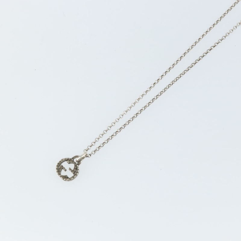 【日本直送】GUCCI 互扣項鍊 925銀 Auth am9313-3