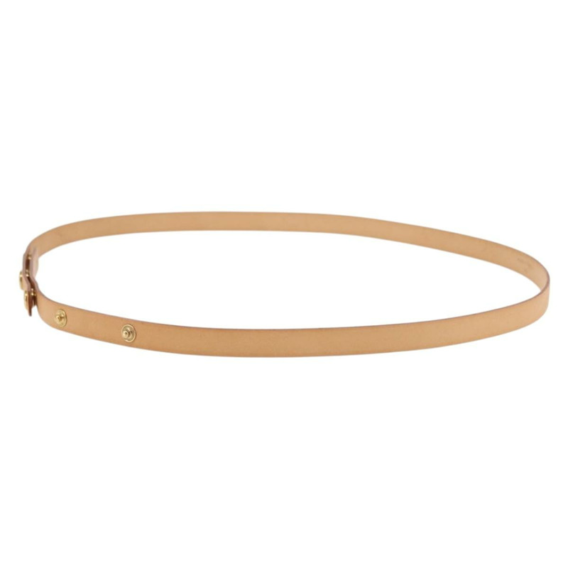 【日本直送】路易威登 Florentine 皮革肩帶 35.4 吋 米色 LV Auth am9312-3