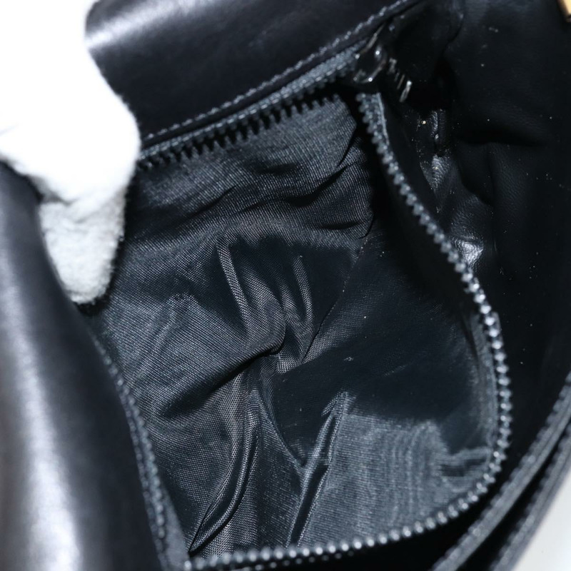 【日本直送】CELINE 皮革肩背包 海軍藍 金色 正品 BA6575-10