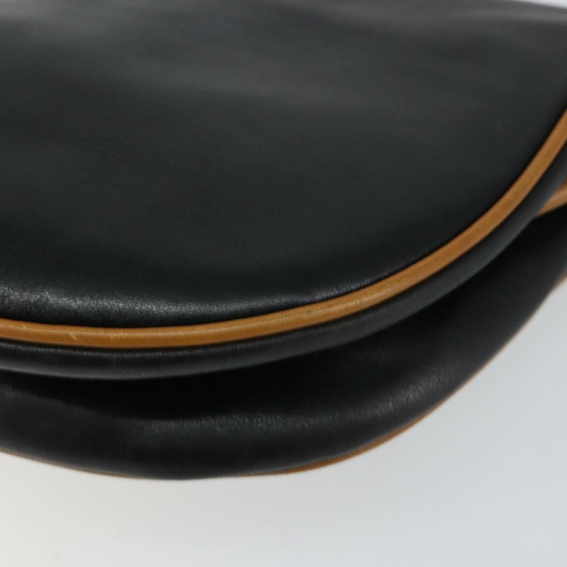 【日本直送】CELINE 皮革肩背包 海軍藍 金色 正品 BA6575-14