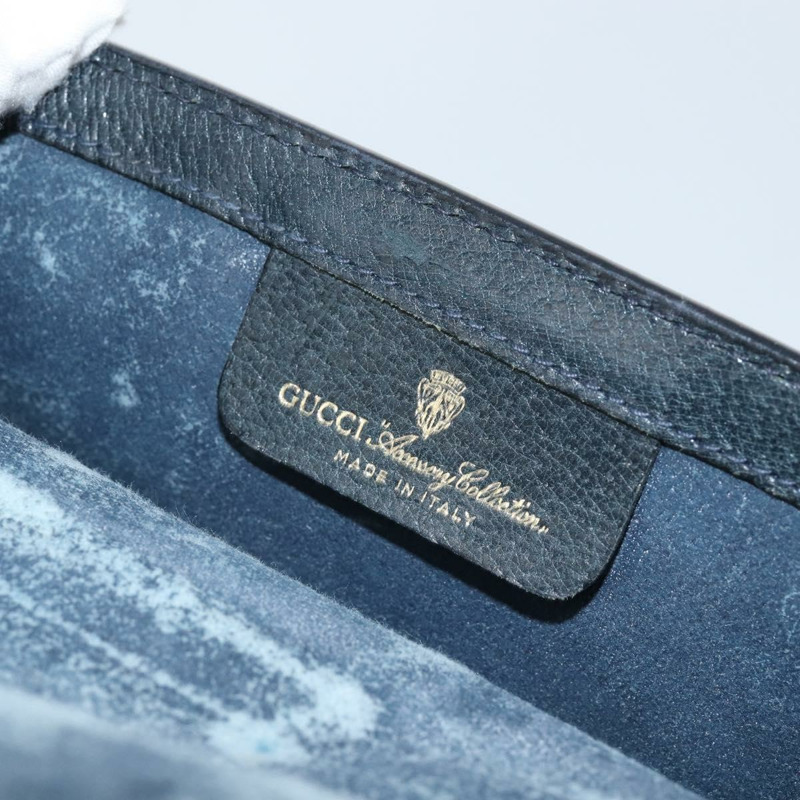 【日本直送】GUCCI GG Supreme Sherry Line 手拿包 PVC 海軍藍/金色 89 01 006 正品 BA6557-10