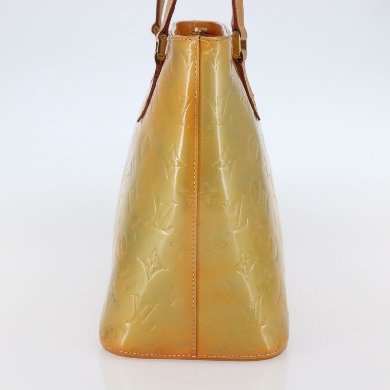 【日本直送】路易威登 Monogram Vernis Houston 手提包 灰色 M91053 LV 正品 BA6519-3