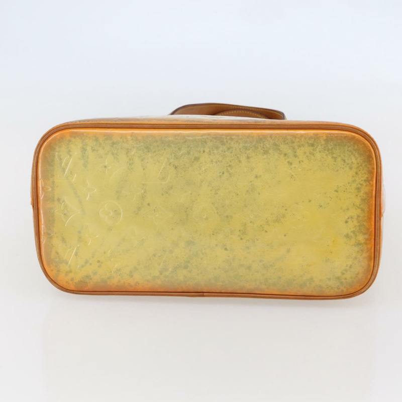 【日本直送】路易威登 Monogram Vernis Houston 手提包 灰色 M91053 LV 正品 BA6519-4