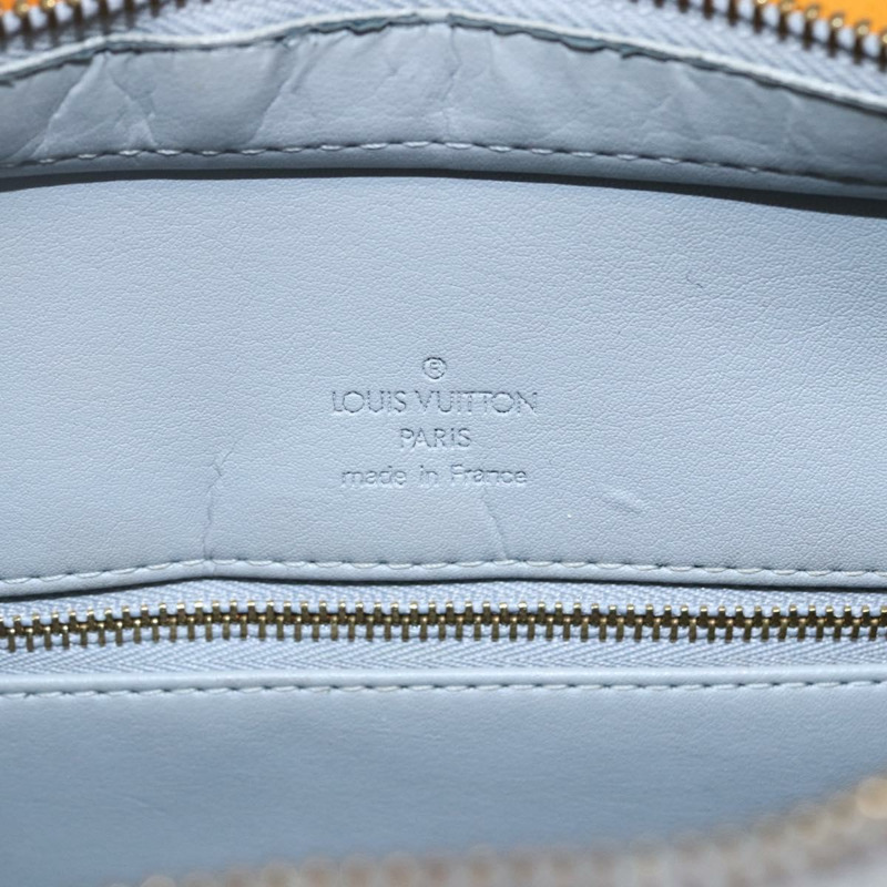 【日本直送】路易威登 Monogram Vernis Houston 手提包 灰色 M91053 LV 正品 BA6519-9