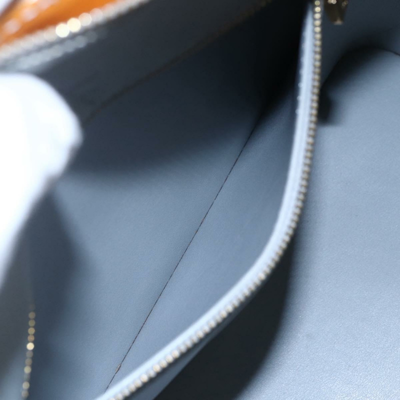 【日本直送】路易威登 Monogram Vernis Houston 手提包 灰色 M91053 LV 正品 BA6519-19