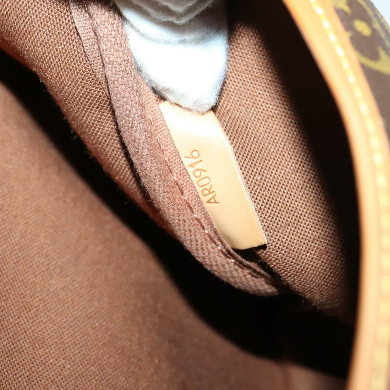 【日本直送】路易威登 Monogram Saumur 35 肩背包 M42254 LV Auth 142507-10