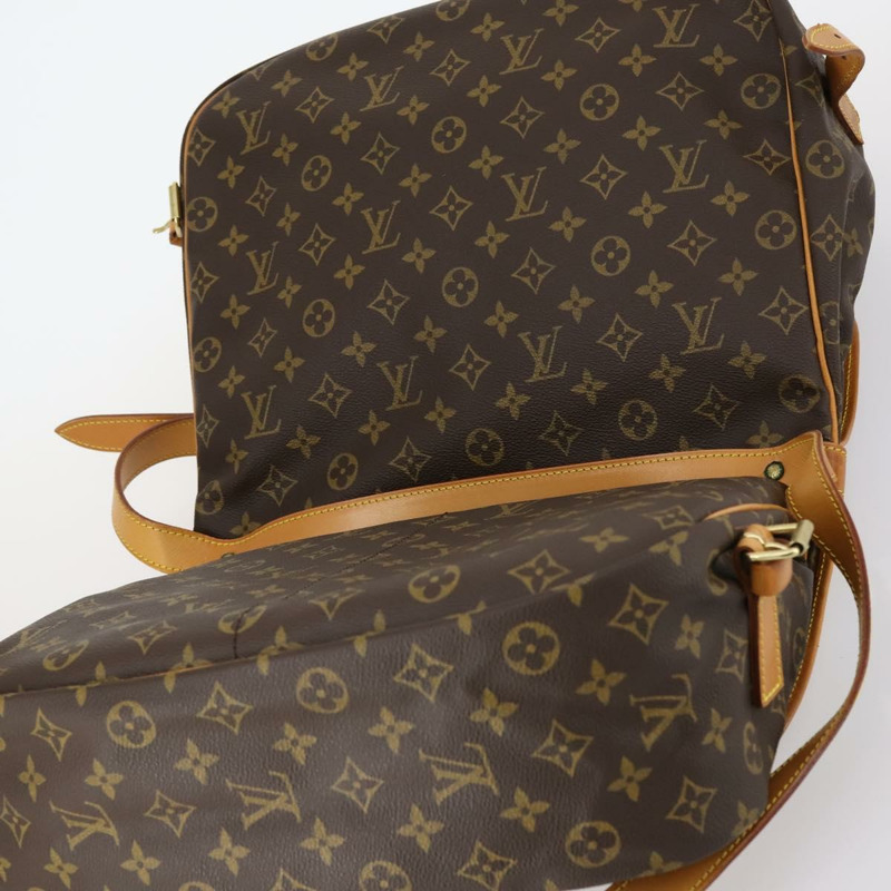 【日本直送】路易威登 Monogram Saumur 35 肩背包 M42254 LV Auth 142507-18