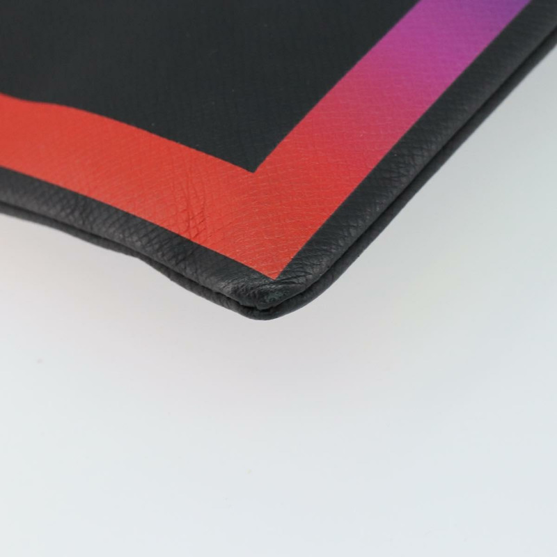 【日本直送】路易威登 Taiga 彩虹鏈條手拿包 A4 黑色 M30347 LV 正品 146128-13