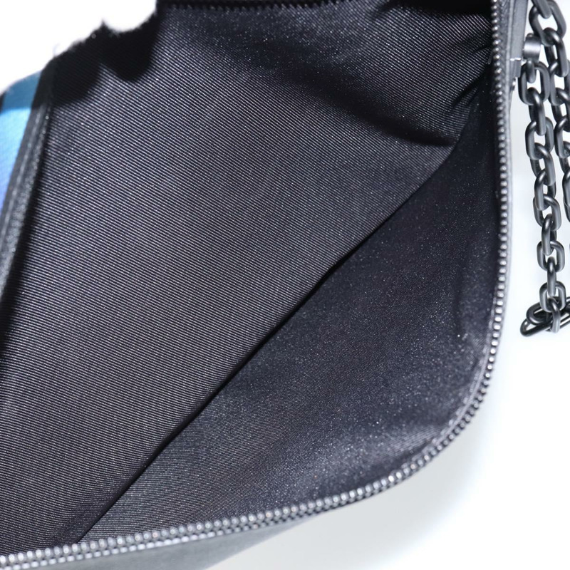 【日本直送】路易威登 Taiga 彩虹鏈條手拿包 A4 黑色 M30347 LV 正品 146128-20