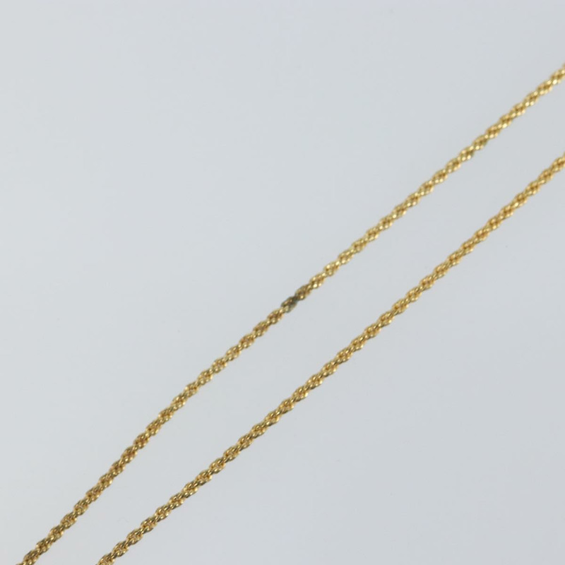 【日本直送】Christian Dior 項鍊 金屬 金 Auth sw1638-4