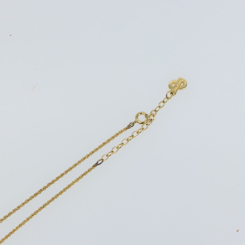 【日本直送】Christian Dior 項鍊 金屬 金 Auth sw1638-6