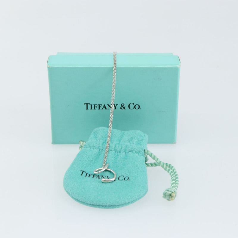 【日本直送】TIFFANY&Co. 印有字母 C 的項鍊 Ag925 銀 Auth SW1662-11