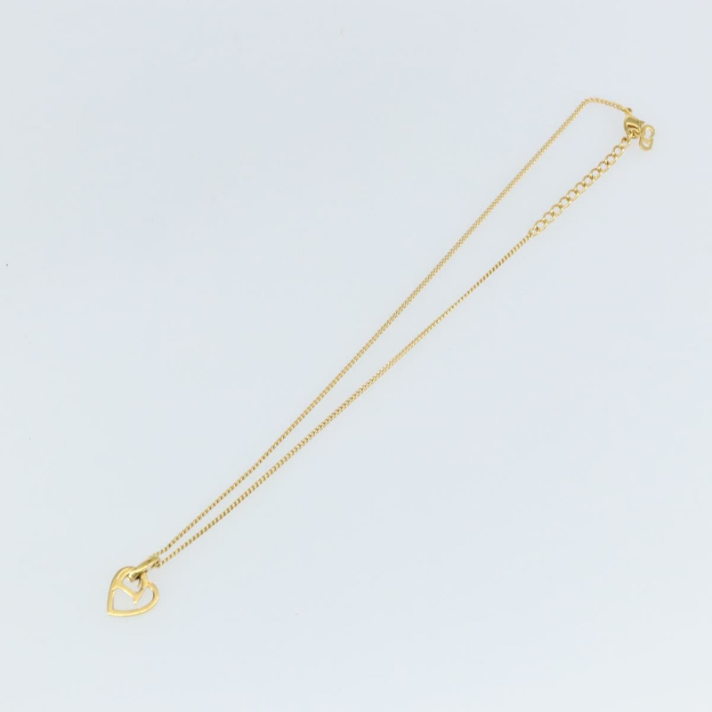 【日本直送】Christian Dior 項鍊 金屬 金 Auth sw1622-1